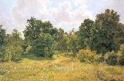 Ivan Shishkin Deciduous Forest Edge oil painting artist